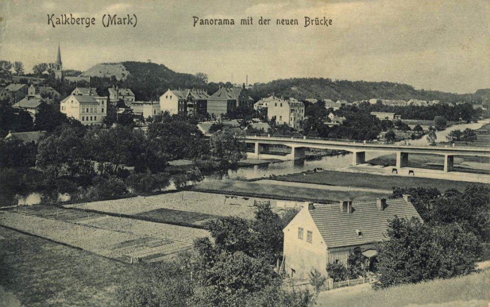 Kalkberge (Mark), Brandenburg - Brücke Hohe Haide (Zeno Ansichtskarten)