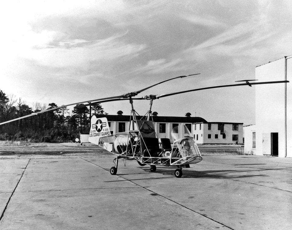 Kaman K-225 at CGAS Elizabeth City 1950s