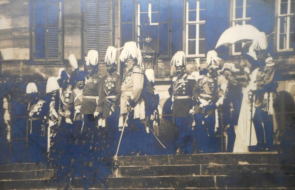 Kaiser Wilhelm II with King Edward VII