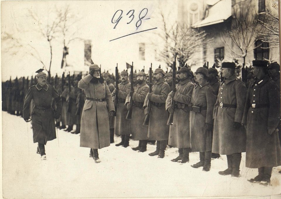 Kaiser Wilhelm II. Geburtstagsfeier 1917 (Truppenschau). (BildID 15727502)