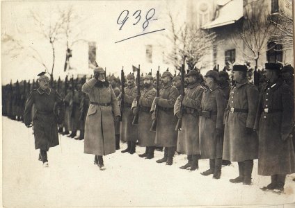 Kaiser Wilhelm II. Geburtstagsfeier 1917 (Truppenschau). (BildID 15727502)