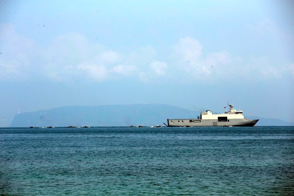 KAMANDAG 3 - BRP Davao del Sur at Sea
