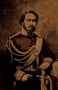 Kamehameha IV, photograph by H. L. Chase, from Richards collection, Mission Houses Museum Archives