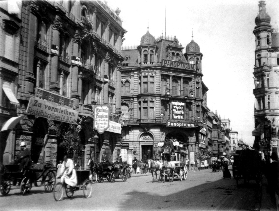 Kaisergalerie, Berlin 1900