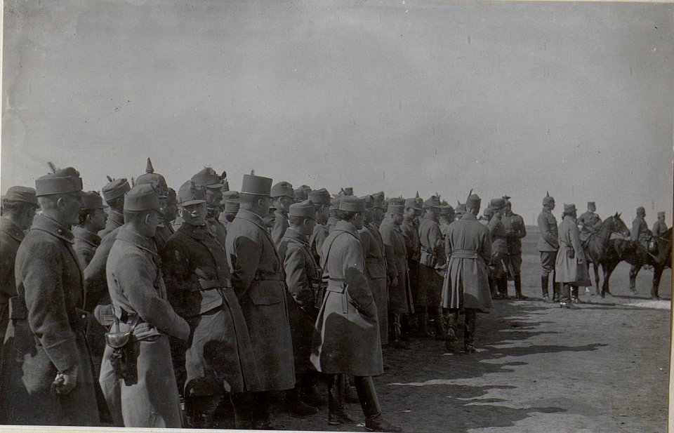 Kaiserin Geburtstagfeier.Gruppe von Offizieren. (BildID 15656057)