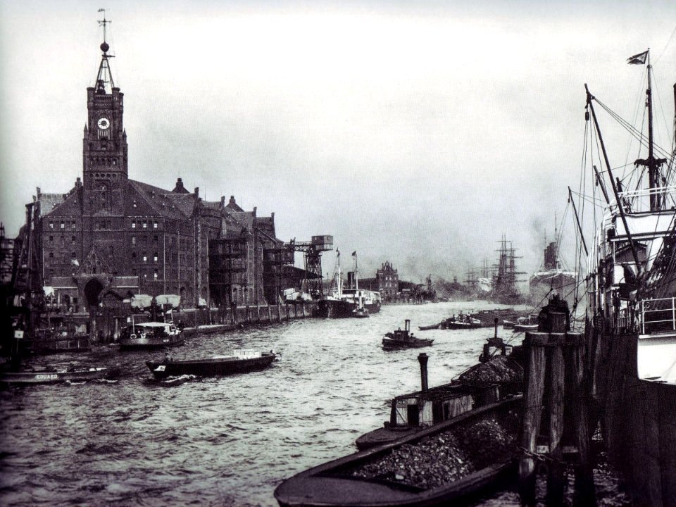 Kaiserspeicher Hamburg um 1900