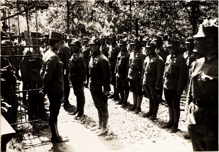 Kaiser Karl I. in Triest während seiner Frontreise an die Isonzofront, Istrien, Kärnten und Vorarlberg, die vom 1. Juni 1917 bis zum 6. Juni 1917 dauerte (BildID 15565016)