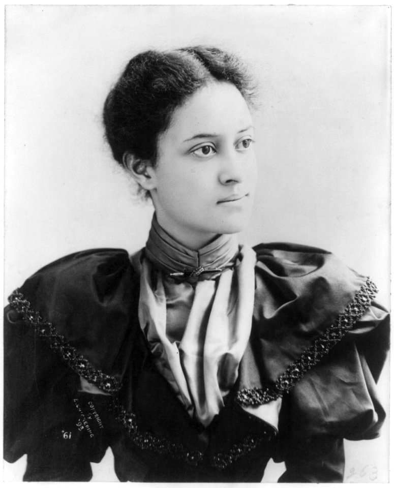 Kaiulani in Boston, 1893, photograph by Elmer Chickering