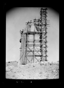 Kamuat el Hirmil showing restoration work in progress LOC matpc.15483