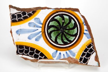 Kakelfragment - Hallwylska museet - 90407
