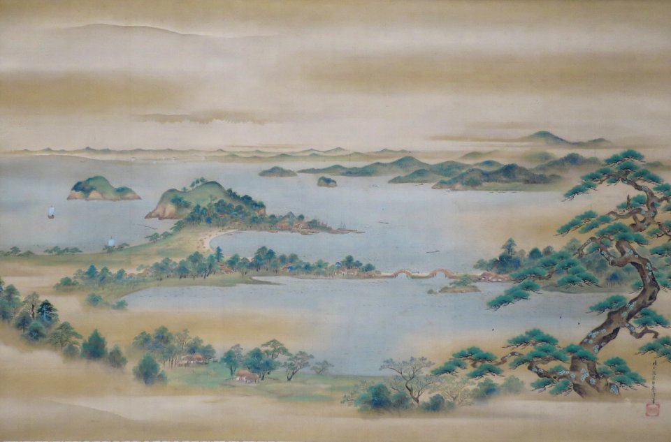 Kanazawa, Musashi Province by Kano Osanobu 