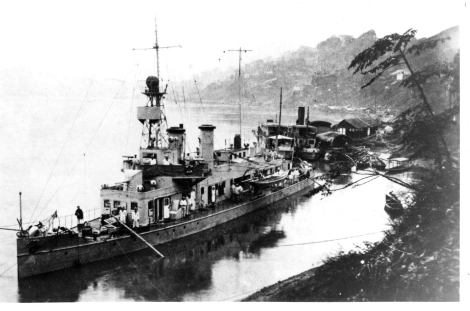 Kanonenboot SMS OTTER um 1910