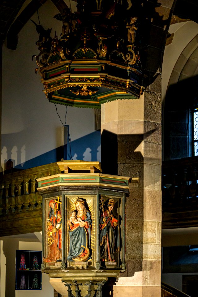 Kanzel der Stadtkirche Balingen DSC0477