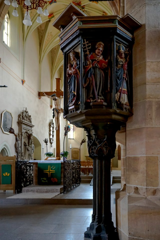 Kanzel der Stadtkirche Balingen DSC2241