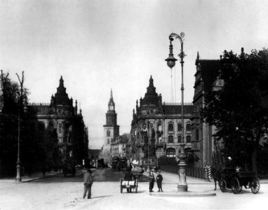 Kaiser-Wilhelm-Straße, Berlin 1899 photo