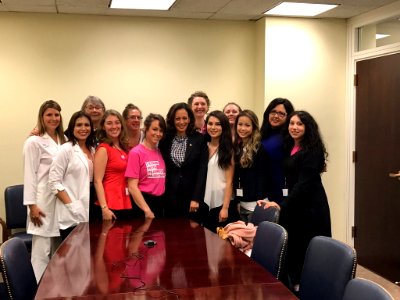 Kamala Harris meeting with advocates from Planned Parenthood Action Fund C53hx uU8AIwn t photo