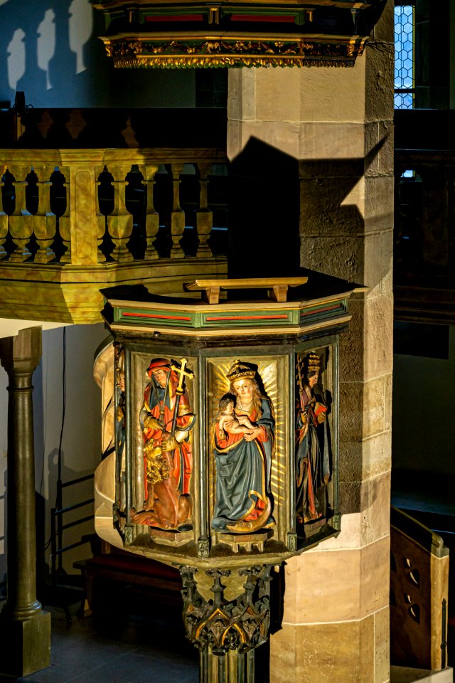 Kanzel der Stadtkirche Balingen DSC0475