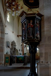 Kanzel der Stadtkirche Balingen DSC2245