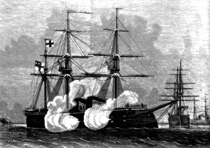 Kaiserliche Marine Danziger Reede Kronzprinz Friedrich Carl Ariadne