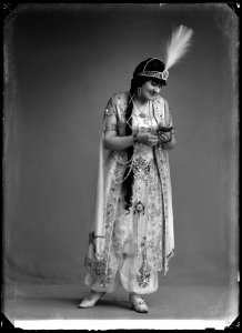 Kajsa Ranft in Afrikaresan at Oscarsteatern 1916 - SMV - GR008