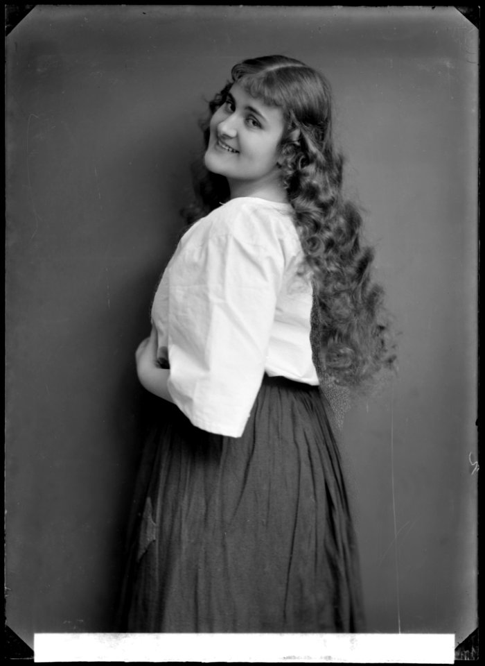 Kajsa Ranft in Lyckoflickan at Oscarsteatern 1916 - SMV - NR013