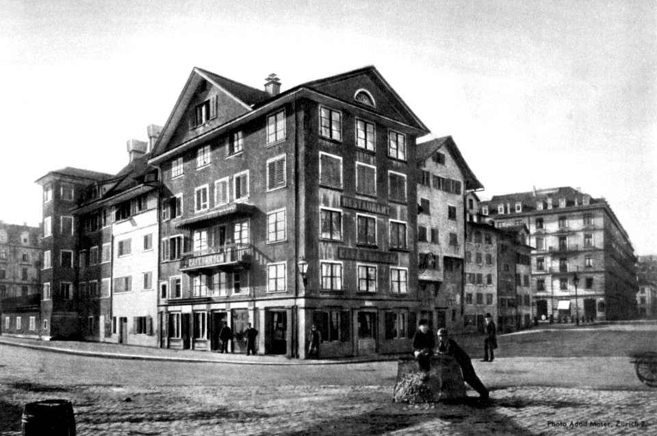 Kappelergasse Stadthausquai 1890