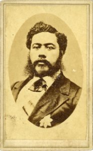 Kalakaua, photograph by Menzies Dickson (22614274)
