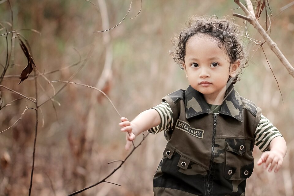 Portrait beautiful cute