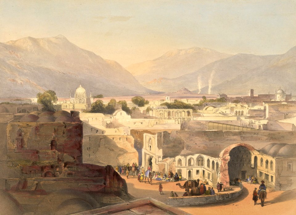 Kandahar City in December 1841