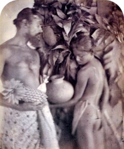 Kalutara Peasant Man and Woman, by Julia Margaret Cameron