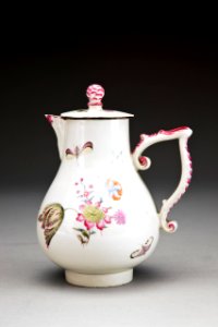 Kanna med lock. Höchst - Hallwylska museet - 87065