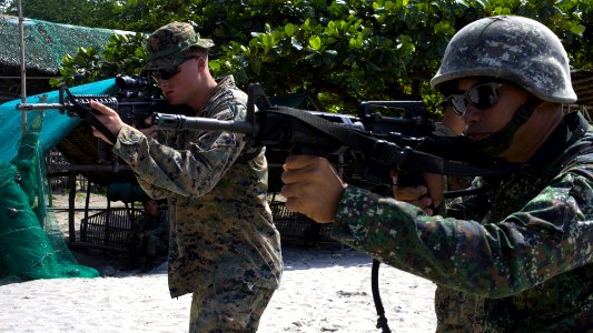 KAMANDAG 2017 Lima Co Conducts Training with Philippine Marines - Image 1 of 10