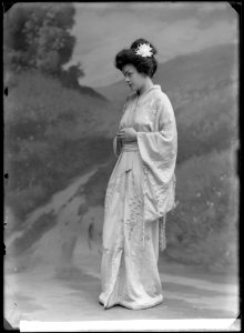 Karin Molander in Det ingen vet at Intima teatern 1911 - SMV - NM048