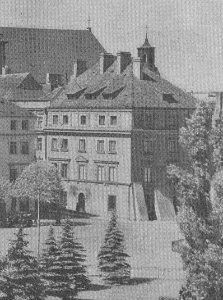 Kamienica Kościelskich Mansjonaria w Warszawie ok. 1939