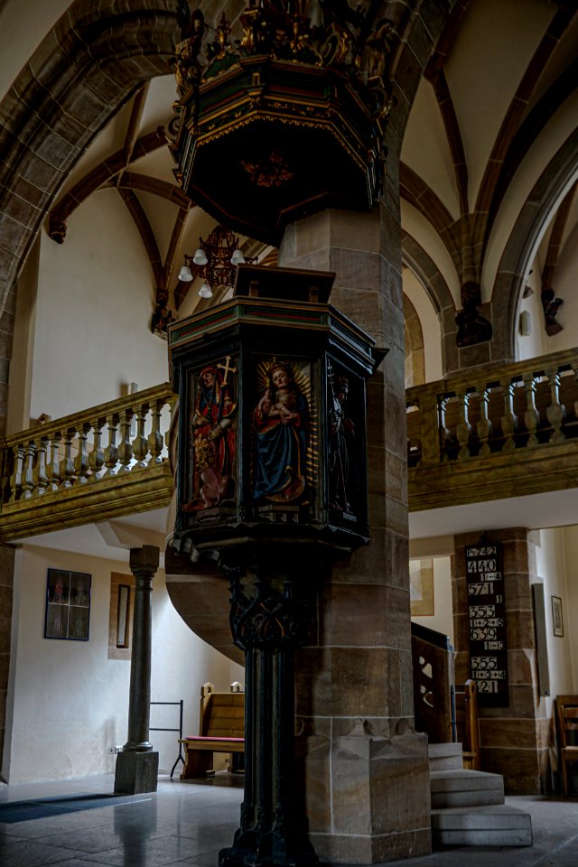 Kanzel der Stadtkirche Balingen DSC2249