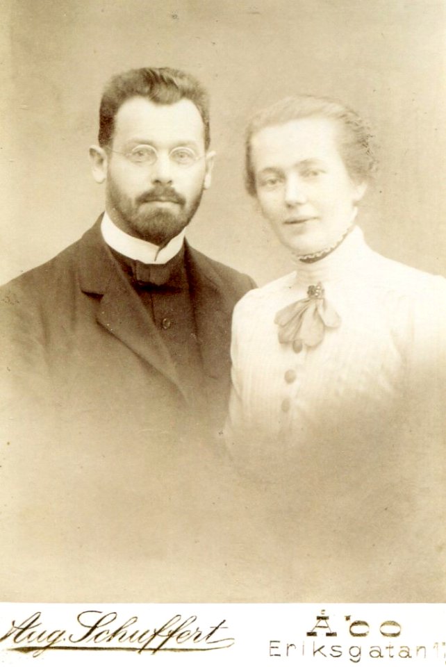 Karl August & Anna Dahlbäck c 1915