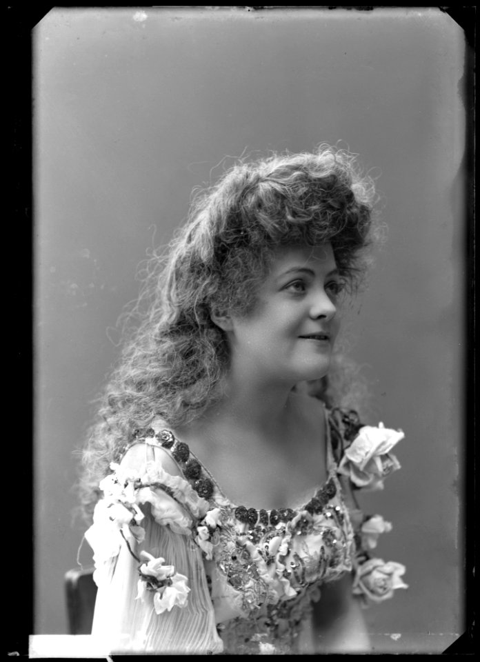 Karin Molander in Stackars Olson at Södra teatern 1907 - SMV - GM043