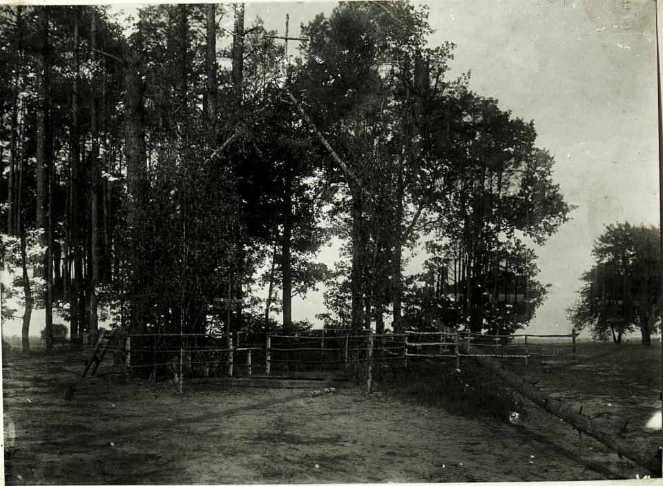 Kapelle des k.u.k. Dragonerregiments im Wald westlich Rozensk. (BildID 15589761)