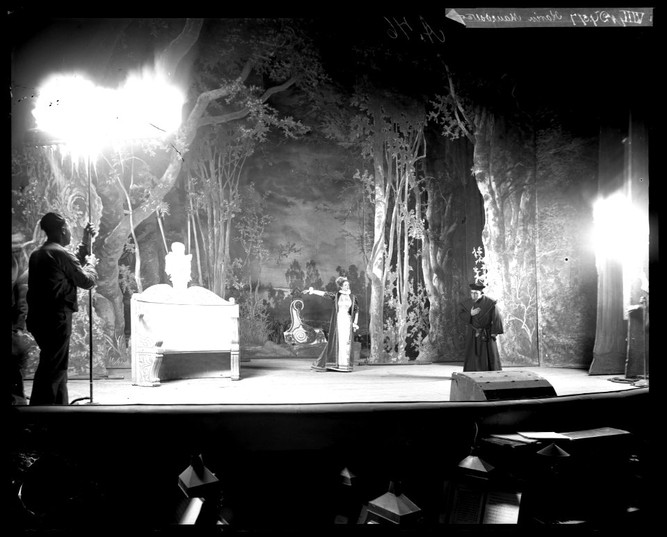 Karin Månsdotter, Dramatiska teatern 1899. Föreställningsbild - SMV - DrT103