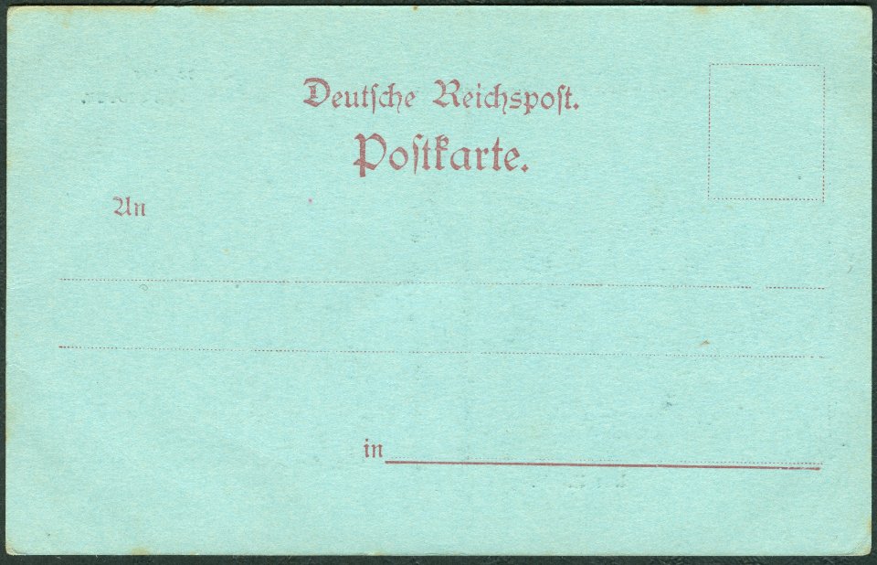Karl F. Wunder PC 0004 Gruss aus Hannover. Alte Mühle. Adressseite