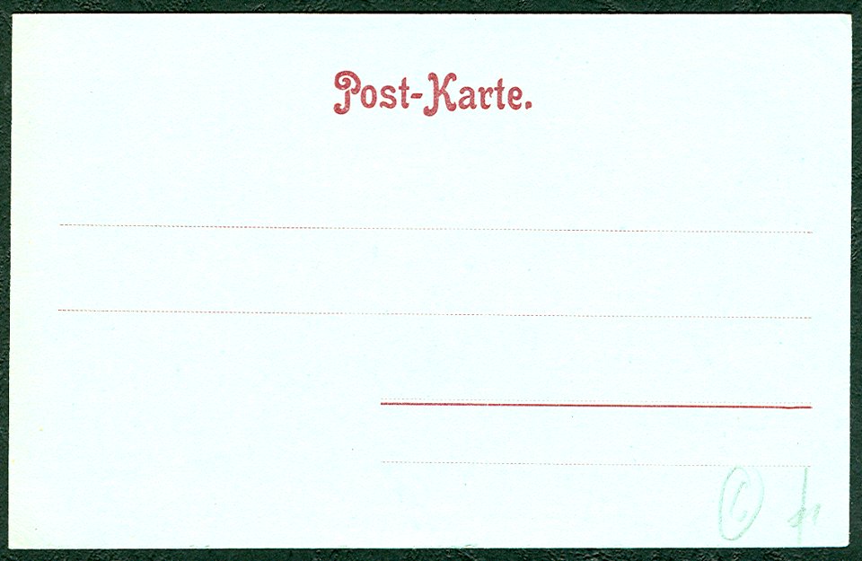 Karl F. Wunder PC 0392 Hannover, Technische Hochschule. Adresseite