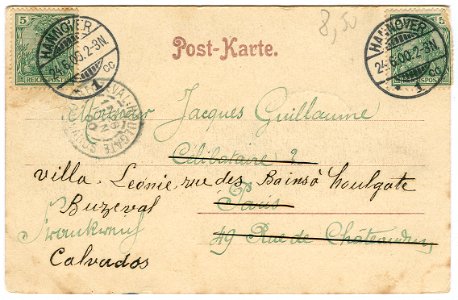 Karl F. Wunder PC 0406 Aufprotzen. Back Side