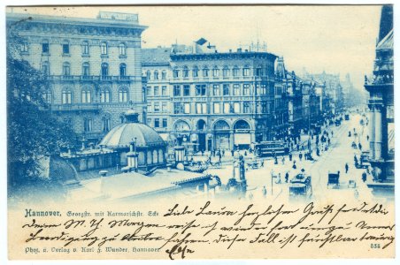 Karl F. Wunder PC 0535 Hannover, Georgstr. mit Karmarschstr
