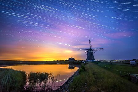 Wind long exposure netherlands