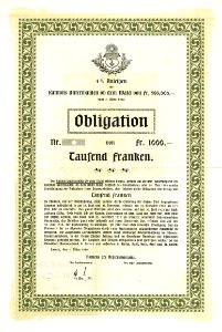 Kanton Unterwalden 1910