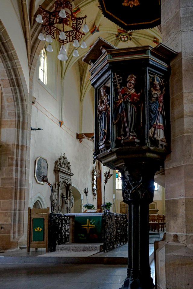 Kanzel der Stadtkirche Balingen DSC2243
