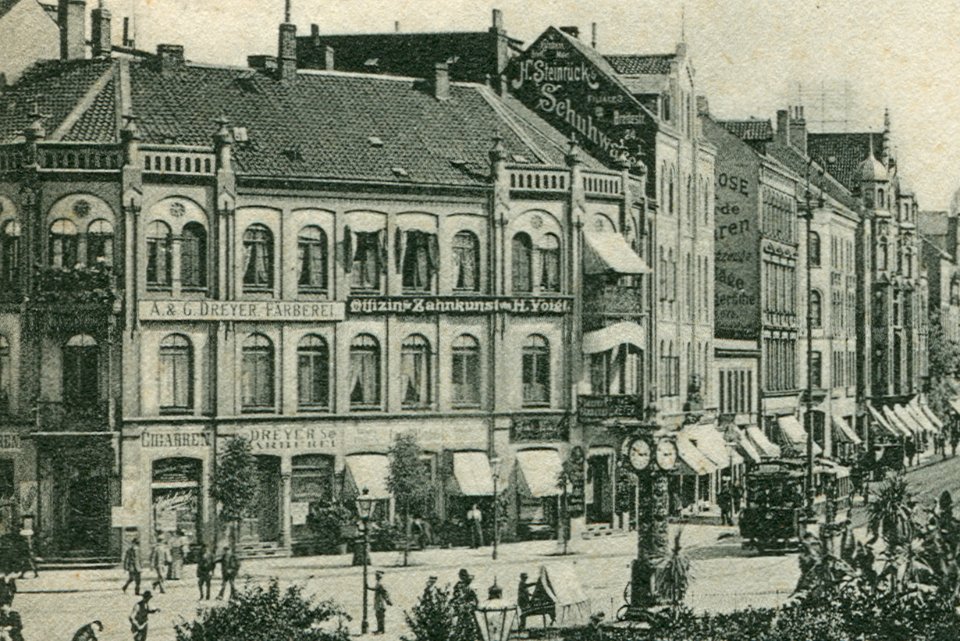 Karl F. Wunder PC 0916 Hannover. Aegidienthorplatz (Ausschnitt)
