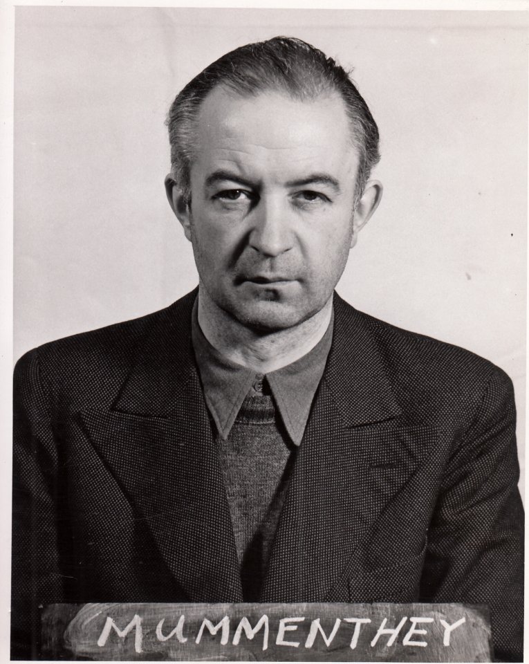 Karl Mummenthey, defendant in the Pohl Trial