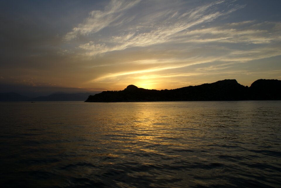 Greece island landscape
