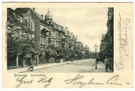 Karl F. Wunder PC 0633 Hannover. Heinrichstraße